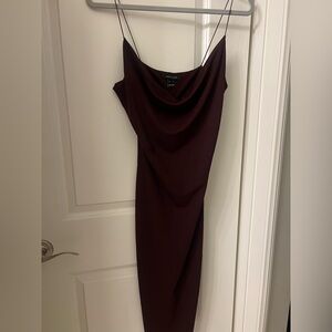 Elegant Plum Dress